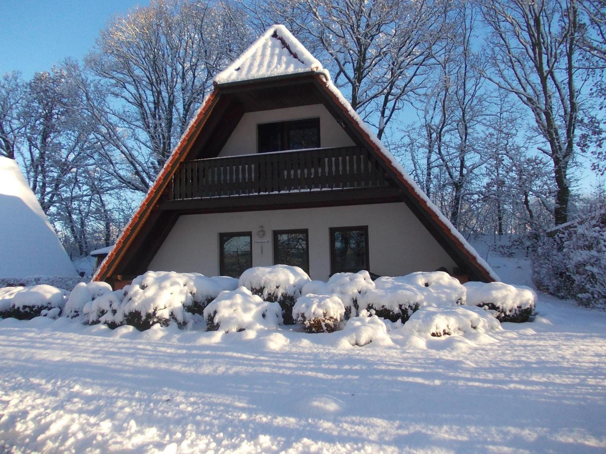 Finnhaeuser Am Vogelpark - Haus Luise มาร์โลว์ ภายนอก รูปภาพ